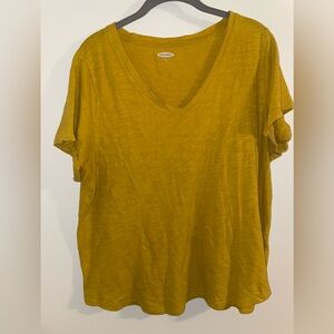 Old Navy Mustard Yellow Women's Top